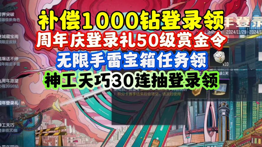穿越火线蓝钻礼包领取免费方法！这几个途径别错过！